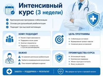 Реабилитация за 21 день в Азове